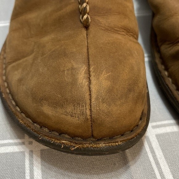 UGG Kohala 5135 Brown Sheepskin Lined Suede Slip On Clog Shoes Size 9 Women’s - Picture 9 of 14